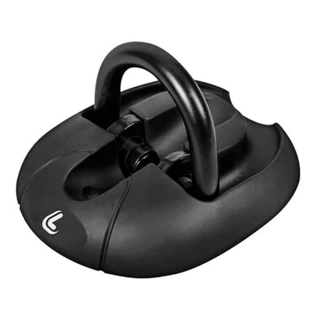 (TG. Medium) Lampa 90592 Shield 4, Ancoraggio per Moto da installare a Pavimento