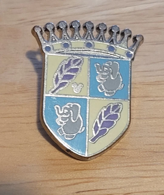 Disney Pin Traders Crown Leaf Elephant Hidden Mickey Pin 3 Of 5