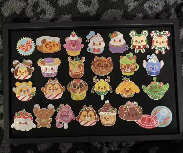 DISNEY MUNCHLING ADVENT Calendar Stitch Chip Dale Lotso LE Pins YOU