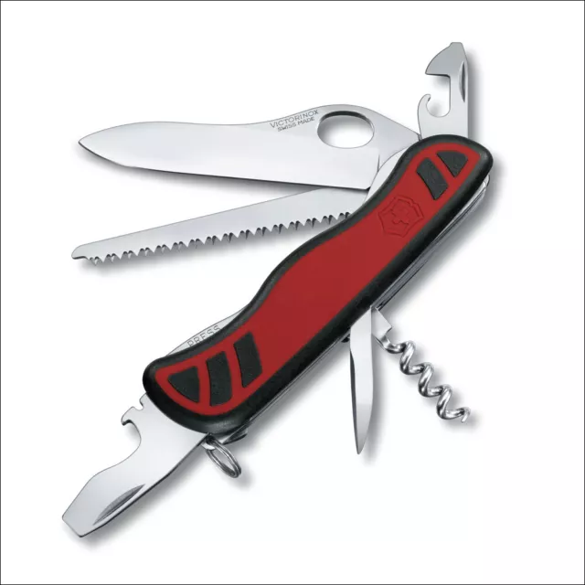 Victorinox Forester M Grip - Couteau Suisse De Poche 111 Mm - 10 Fonctions