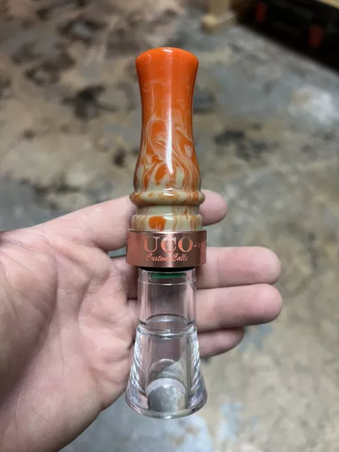 Specklebelly Goose Call (Orange and Cream Swirl)