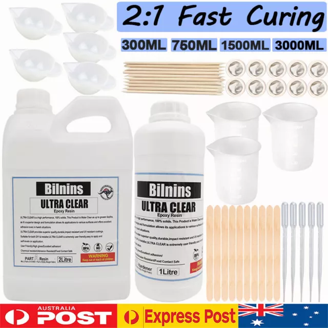 EPOXY RESIN MIXING Molds Tools Silicone Sticks Pipettes Casting Pouring  $8.57 - PicClick AU
