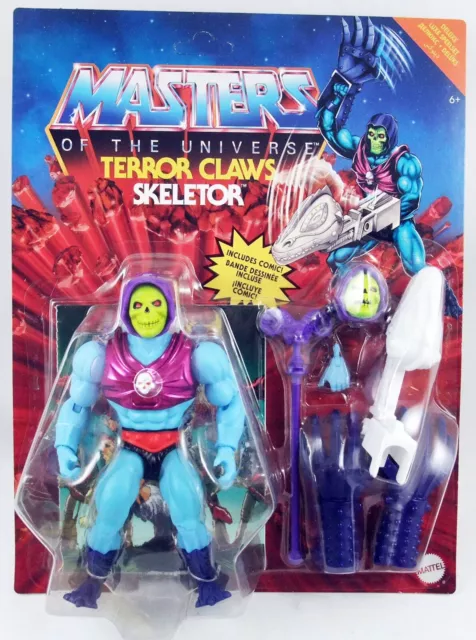 TERROR CLAWS SKELETOR DELUXE MOTU ORIGINS 2022 MATTEL Masters Universe NEU OVP