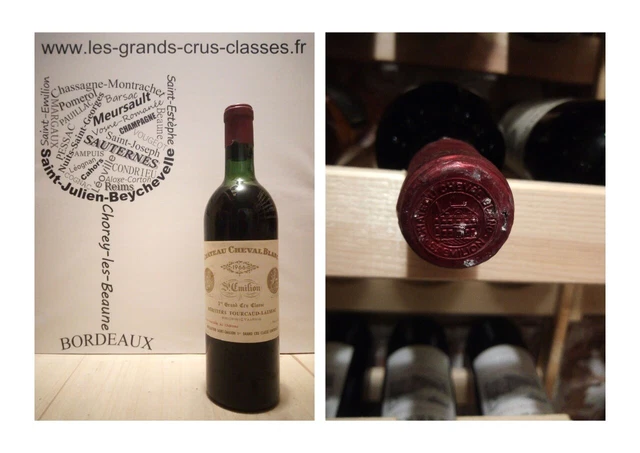Château Cheval Blanc 1966 - Saint-Emilion - 1er Grand Cru classé A - Rouge