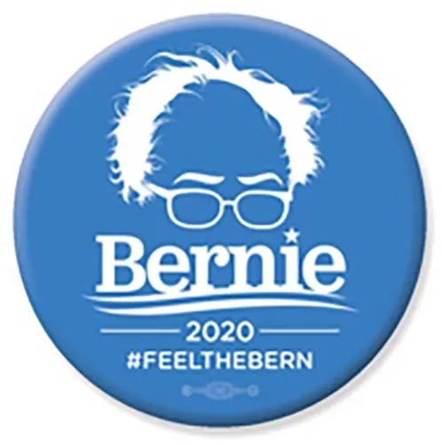 2020 Bernie Sanders For President Button