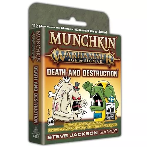 Steve Jackson Games Munchkin Warhammer Age of Sigmar: Death and Destruction Card