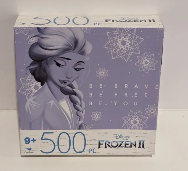 Frozen 2 Disney Puzzle, 500 piece (11x14 Inch) by Cardinal. New