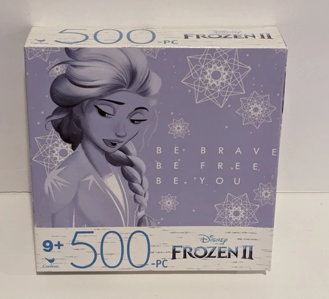 Frozen 2 Disney Puzzle, 500 piece (11x14 Inch) by Cardinal. New