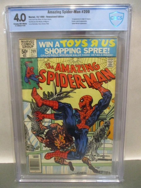 Amazing Spider-Man 209 4.0 newsstand first appearance of Calypso