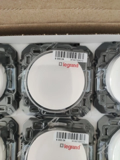 LEGRAND Dooxie Bouton poussoir lumineux et marquage sonnette complet blanc – 600018-F