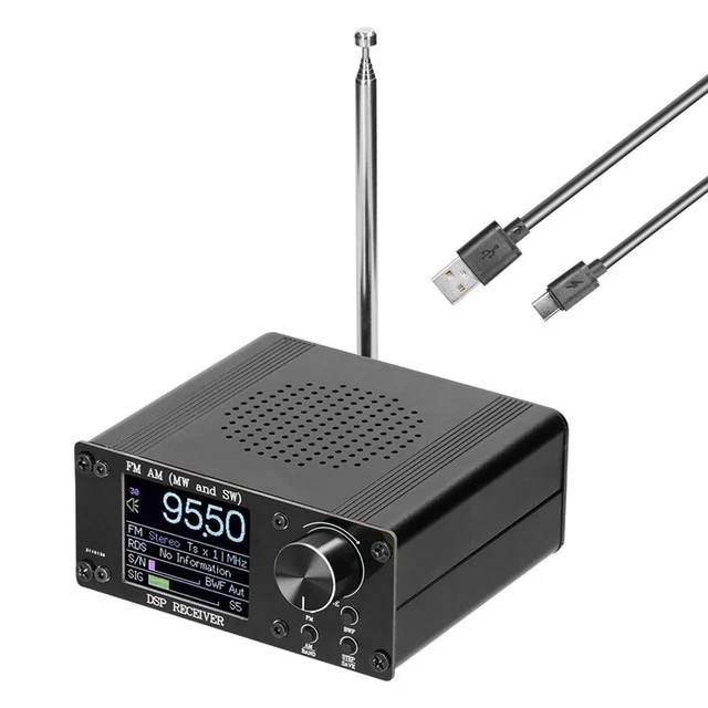 Ricevitore DSP Ampiezza Frequenza Display Digitale con Larghezza di Banda Volumi P4Y6