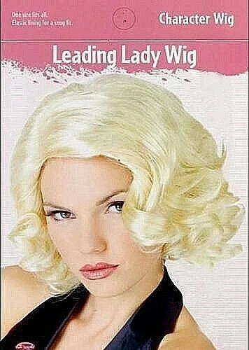 Halloween: WIG  "Leading Lady" Actress, Movie Star, Vamp, Marilyn Monroe, et NEW