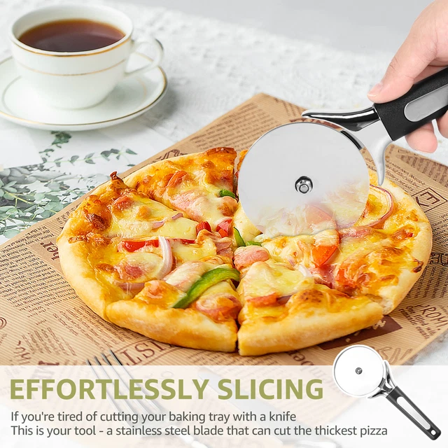 Economically Efficient Farberware Professional Stainless Steel Pizza Cutter, 9.3