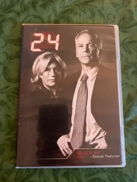 24: season six disc seven     SHELF62M DVD tested~