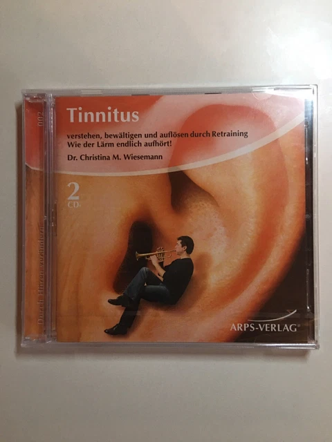 Neu Tinnitus verstehen bewältigen und auflösen Dr. Wiesemann CD Hörbuch OVP (A8)