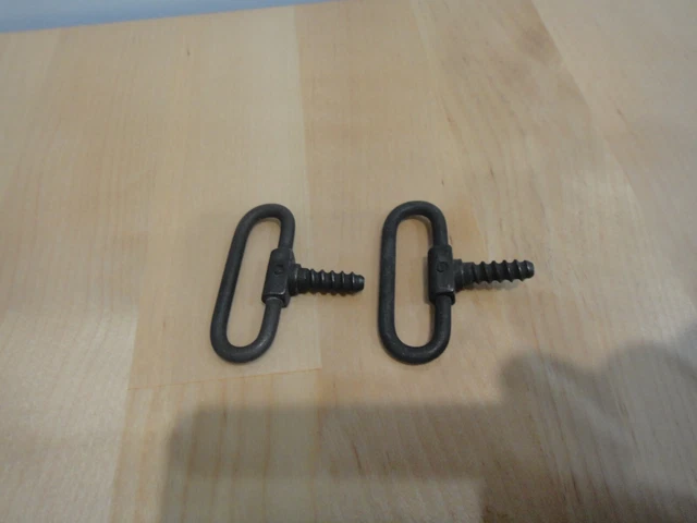 Usmc Sniper M40 Sling Swivel Set Wood Stock Rifle Vietnam (Z157)