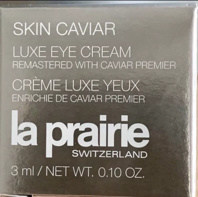La Prairie Skin Caviar Luxe Eye Cream Tegel 3 ml. Reisegröße