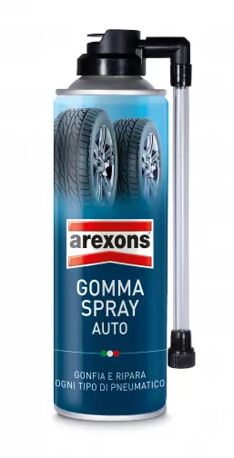 AREXONS Gomma Spray Auto 300 ml Gonfia e Ripara