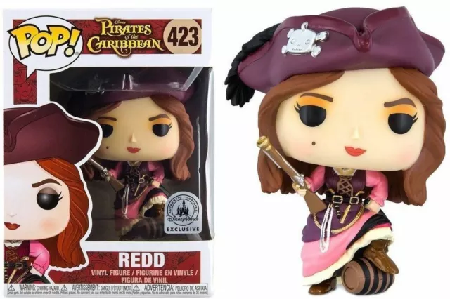 FUNKO POP RED Pirates des Cara bes parcs Disney exclusifs 423