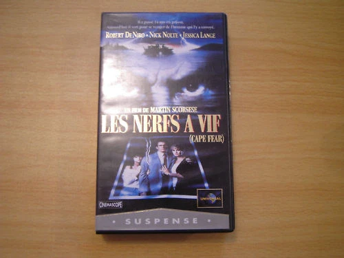 CASSETTE VHS LES nerfs a vif avec robert de niro EUR 7,00 - PicClick IT