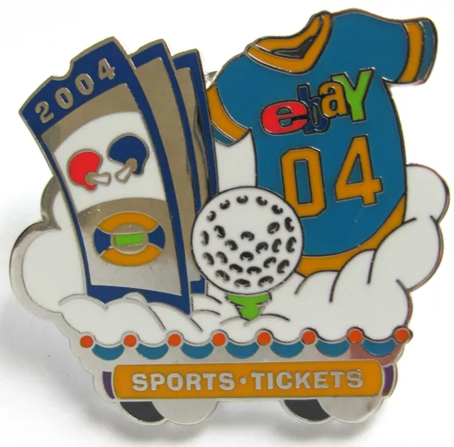 eBay Live 2004 Pin SPORTS & TICKETS Category PIN New (Promo Giveaway Item)