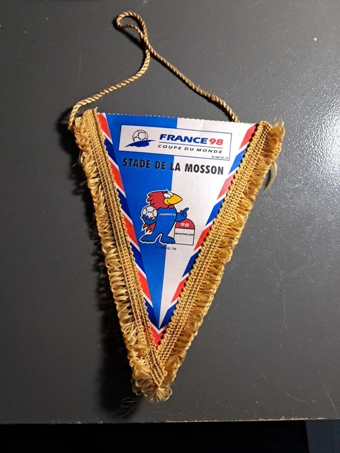 Fanion OFFICIEL Coupe Du Monde Italie 90 - Mascotte Vintage Football Collector