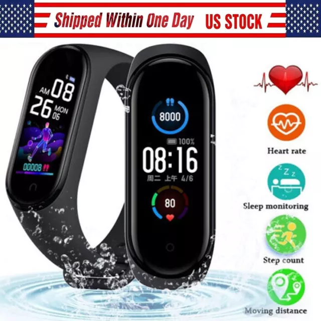 M3 Smart Band Watch Bracelet Wristband Fitness Tracker Blood Pressure Heartrate