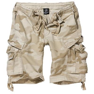 Brandit Brandit US Ranger Uomo Combattere Carico Bermuda Pantaloncini Escursionismo Nero 