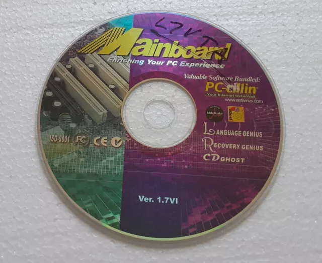 Mainboard L7VTA Drivers ECS Elitegroup Ver. 1.7VI CD