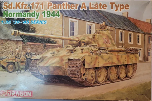1:35 Dragon Nr. 6181 Panther A Late Normandie + Atak Zimmerit neu