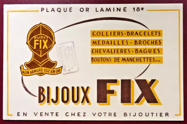 Buvard - Bijoux Fix - Rue Nationale Rambouillet 78 - Bijoux Plaqué Or -