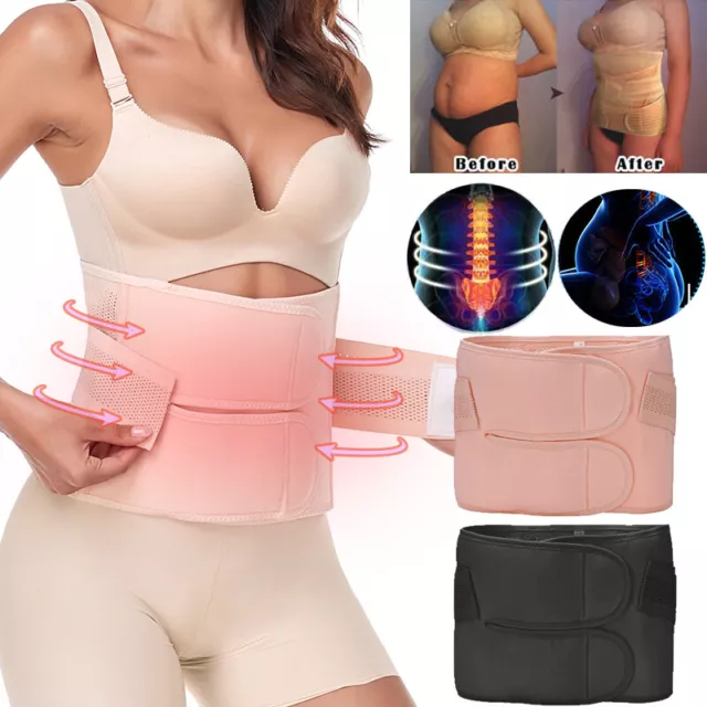 Women Belly Wrap Band Body Shaper Postpartum Belt Support Recovery