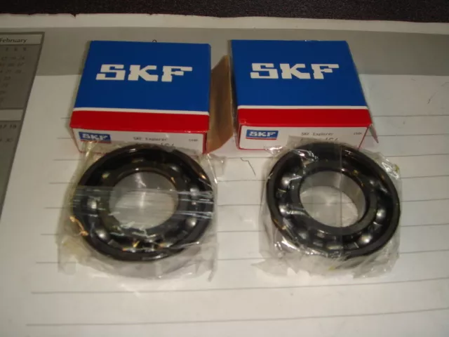 2 Rodamientos Banco 6206 C4 Rotax 122 123 Aprilia Rs Rx MX SX Clásico 125