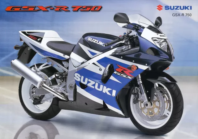 Suzuki GSX-R 750 Prospekt 2003 1/03 D brochure prospectus broschyr catalogue