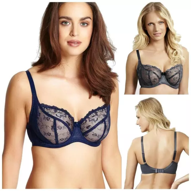 PANACHE LOIS BALCONY Bra 9591 Underwired Non-Padded Lace Womens