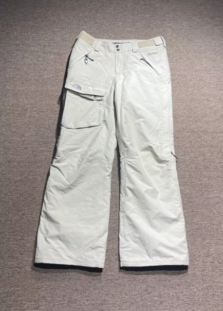 The North Face Hyvent Pants Mens Small Beige Waterproof Ski Cargo Snowboard Snow