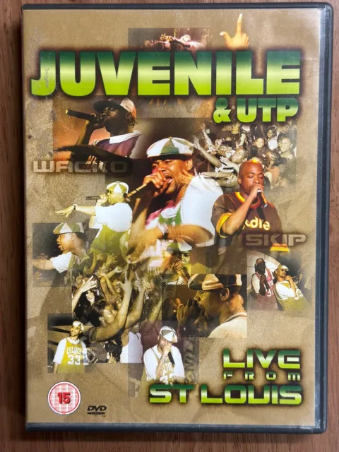 Juvenile & UTP - Live from St. Louis DVD Rap Hip Hop Concert