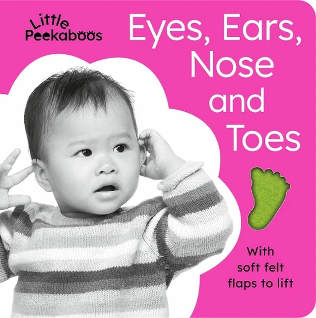 LITTLE PEEKABOOS EYES, Ears, Nose and Toes by Sophie Aggett Board Book