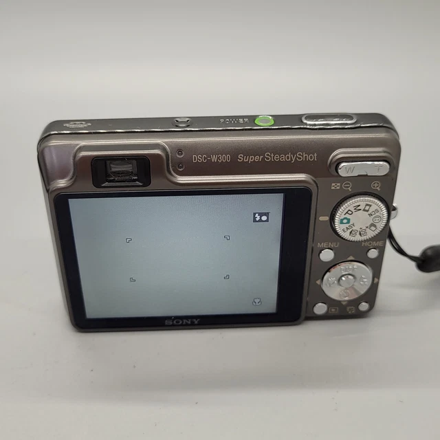 Sony Cybershot DSC-W300 13,6 megapixel fotocamera digitale compatta argento testato 7