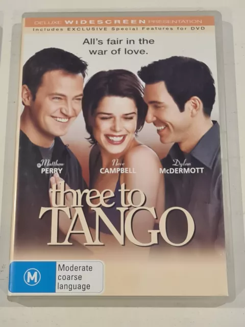 Three To Tango - DVD - Region 4 - FAST POST