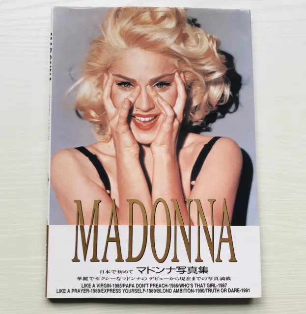 Madonna Photo Album Book 1991 Japanese Version Used