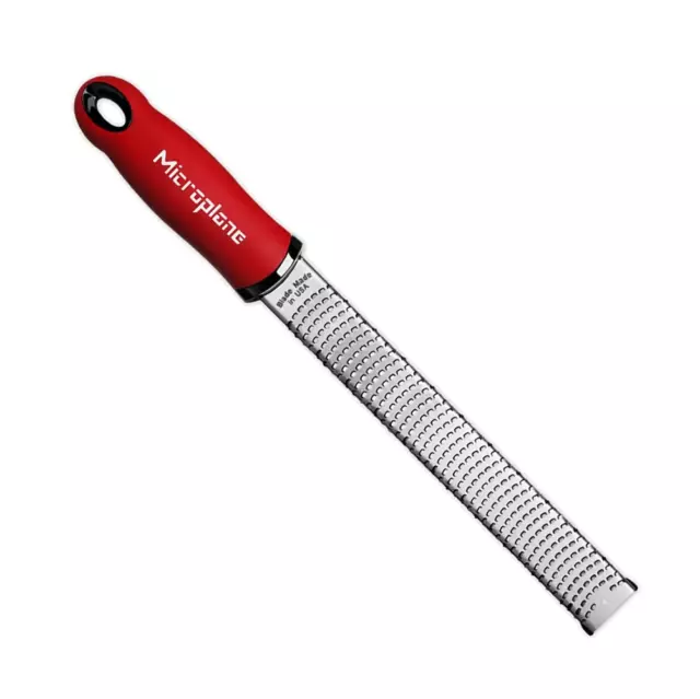 Grattugia ZESTER Rossa da Cucina Lama Fine MICROPLANE