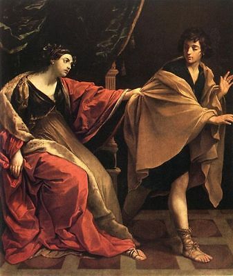 Oil painting Salome Guido Reni - Joseph and Potiphar's Wife canvas hand painted