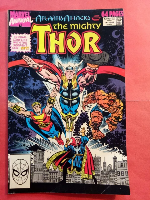 Thor Annual #14 (1989) Atlantis Attacks! 64 Pages Marvel Comics