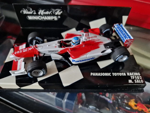 トヨタ f1 2002 ミニチャンプス 18/1 ミニチャンプス TOYOTA TF102