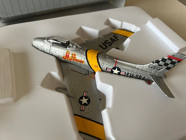 Hallmark Legends In Flight 1:72 Diecast F-86F Sabre Jet No. Edition 0153 Hallmark Legends In Flight 1:72 Diecast F-86F Sabre Jet No. Edition 0153