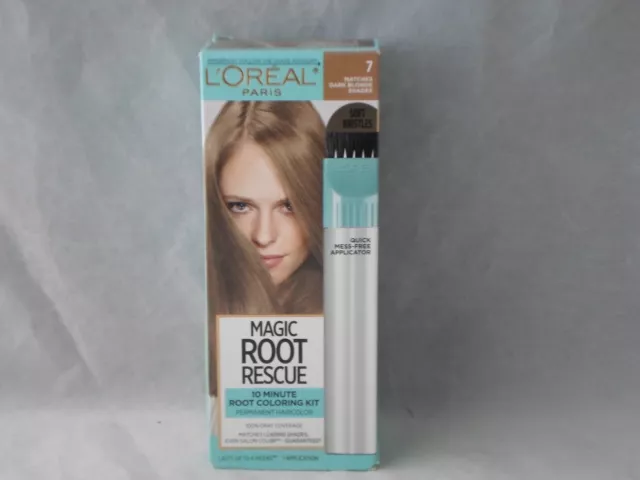 L'oreal Root Rescue 10 Minute Root Color Kit Permanent Dark Blonde         LRR-7