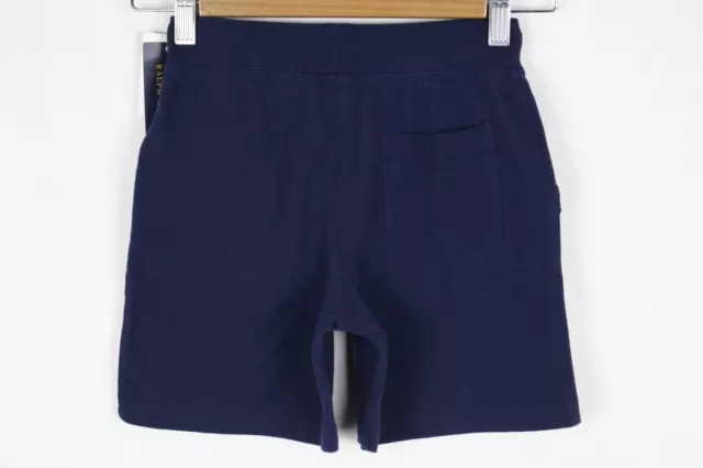 Polo Ralph Lauren Toddler Big Pony Shorts Sweat Terry Navy Blue / White Pony 2