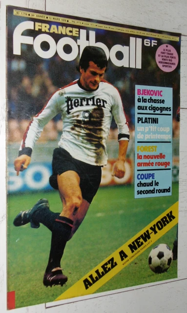b)FRANCE FOOTBALL 21/8/1979; Trésor, Bathenay, Hidalgo/ Zimako/ Revelli/ Rummeni