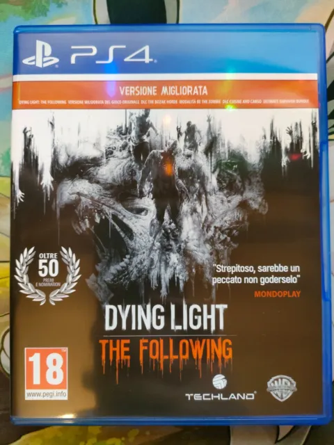 Dying Light The Following Versione Migliorata PS4 Sony PAL ITA - Come Nuovo!